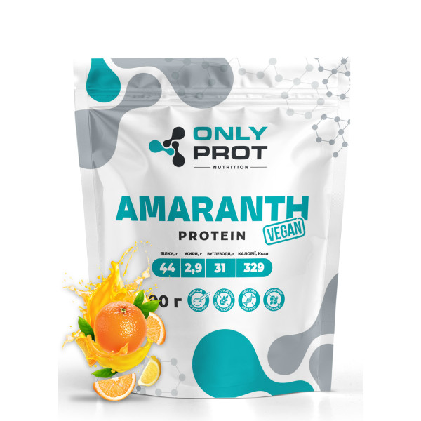 Амарантовий протеїн Onlyprot 500 г апельсин