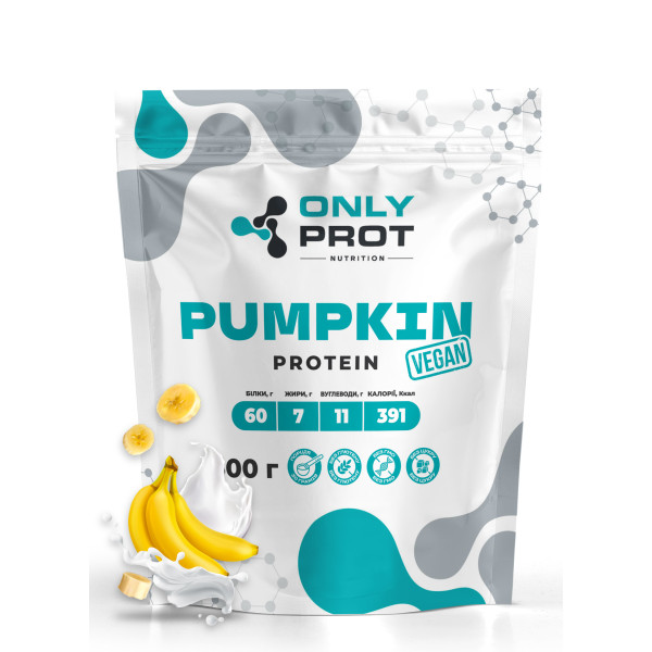  Гарбузовий протеїн Onlyprot 500 г банан