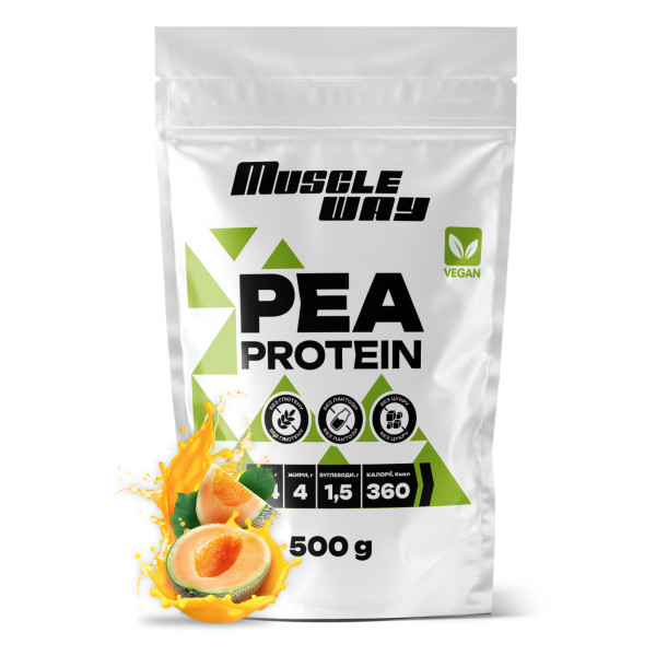 Гороховий протеїн MuscleWay 500 г диня
