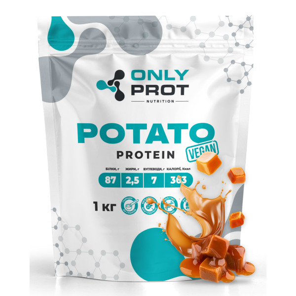 Картопляний протеїн Onlyprot 1 кг карамель