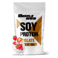 Соєвий протеїн 90% MuscleWay 500 г полуниця