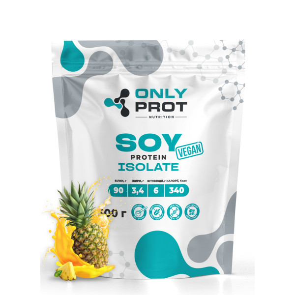 Соєвий протеїн Onlyprot 500 г ананас