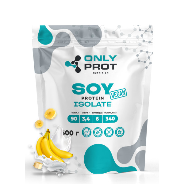Соєвий протеїн Onlyprot 500 г банан