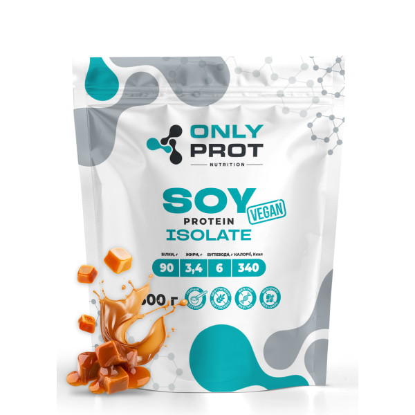 Соєвий протеїн Onlyprot 500 г карамель