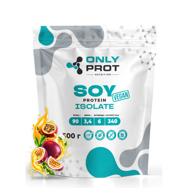 Соєвий протеїн Onlyprot 500 г маракуя