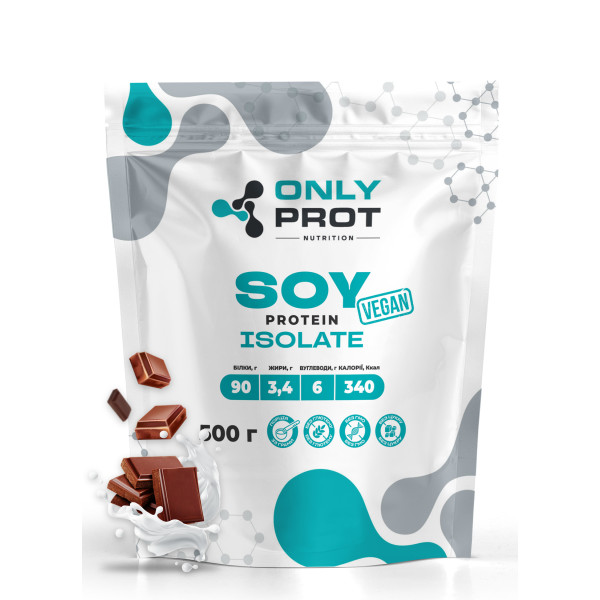 Соєвий протеїн Onlyprot 500 г молочний шоколад