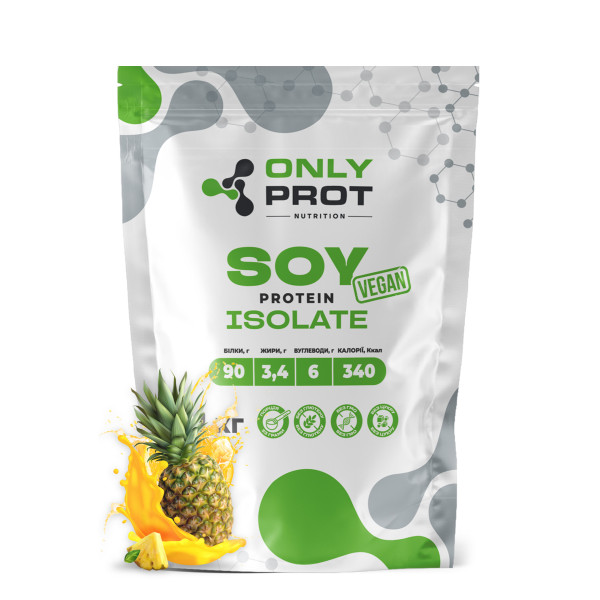 Соєвий протеїн Onlyprot 1 кг ананас