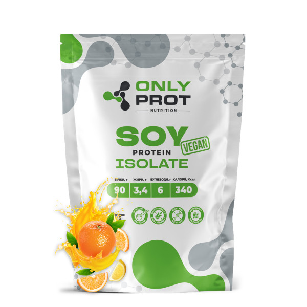 Соєвий протеїн Onlyprot 1 кг апельсин