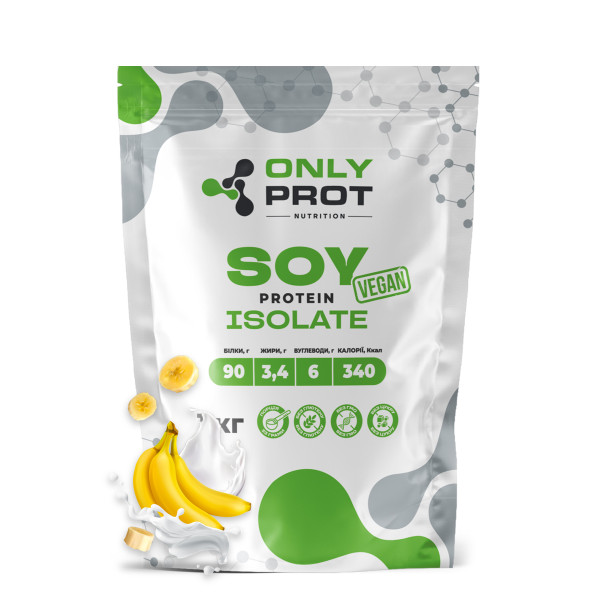 Соєвий протеїн Onlyprot 1 кг банан