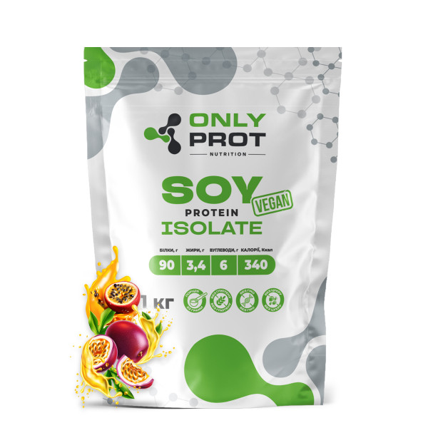Соєвий протеїн Onlyprot 1 кг маракуя