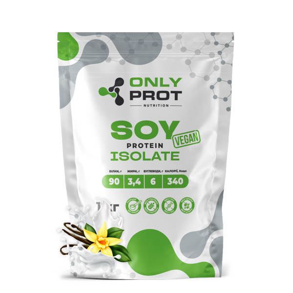 Соєвий протеїн Onlyprot 1 кг ваніль